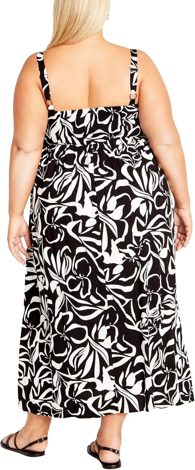 Women's Evie Print Maxi Dress