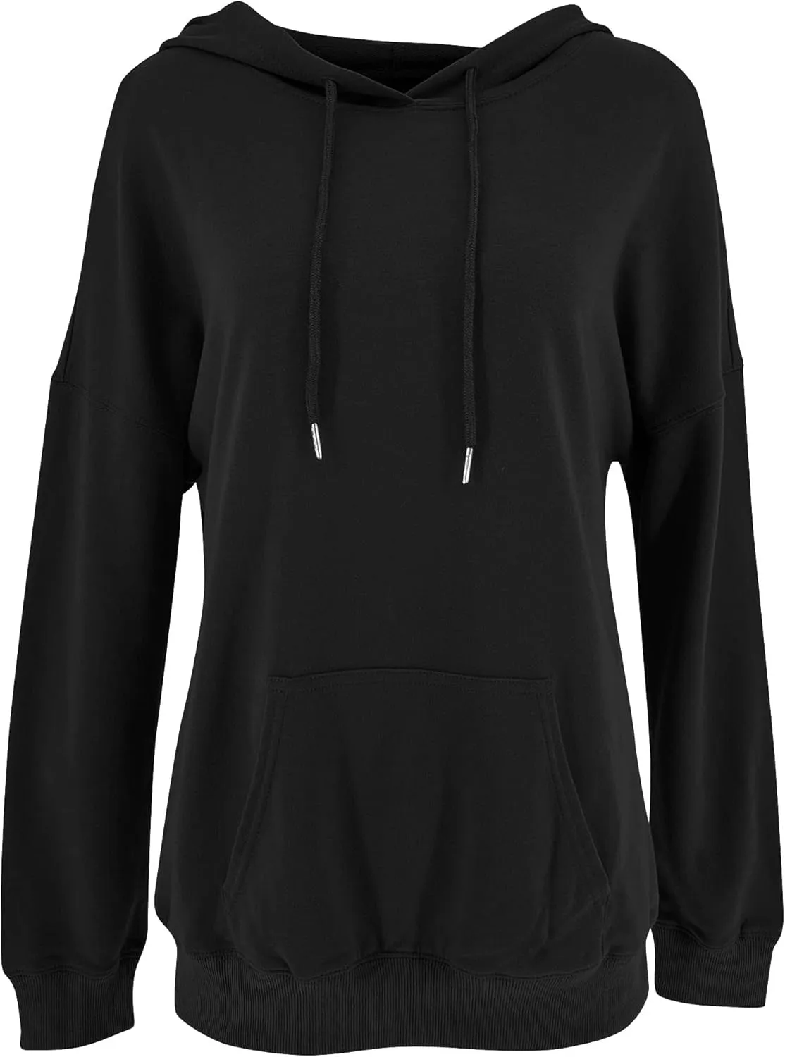 Yuccalley Women's Long Sleeve Fashion Pocket Hoodies Casual Pullover Tops
