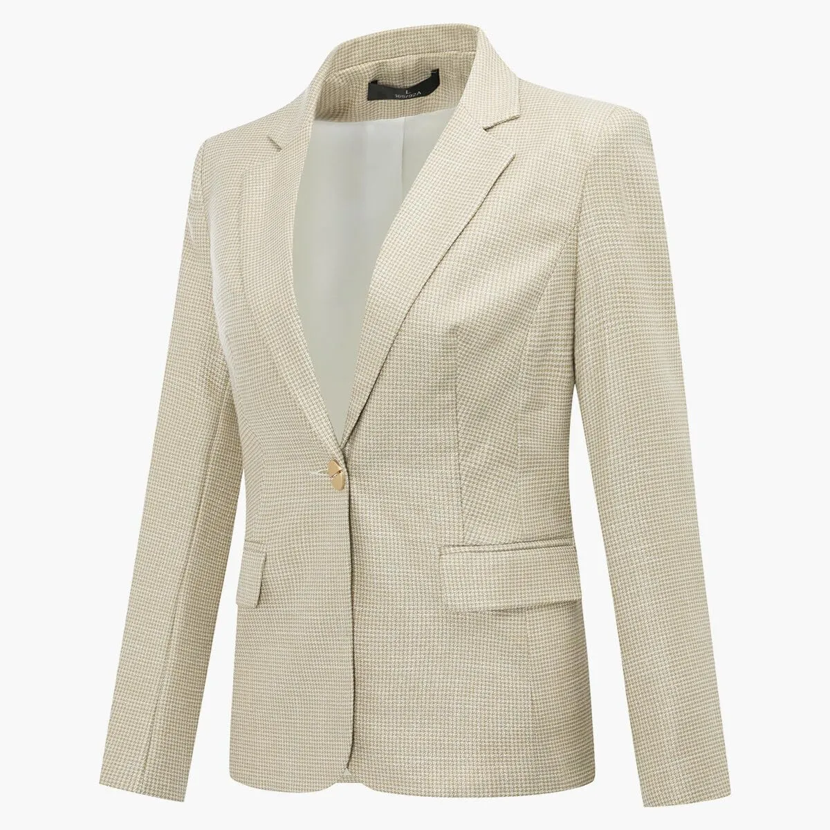 YUNCLOS Women's 2 Piece Office Work Suit Set One Button Blazer and Pants