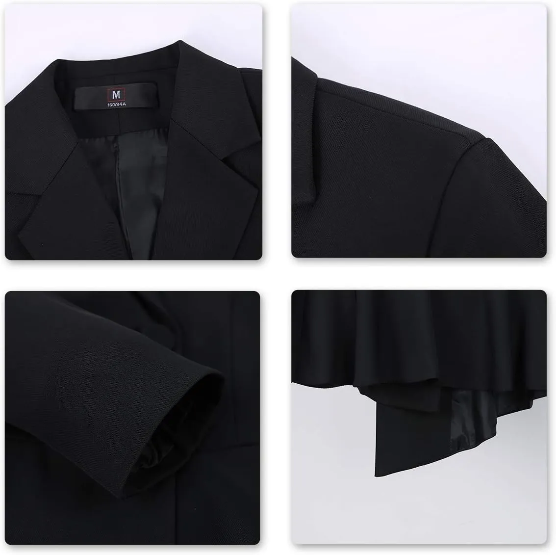 YUNCLOS Women's Double Breasted 2 Piece Suit Set 2 Button Blazer Jacket and Pants